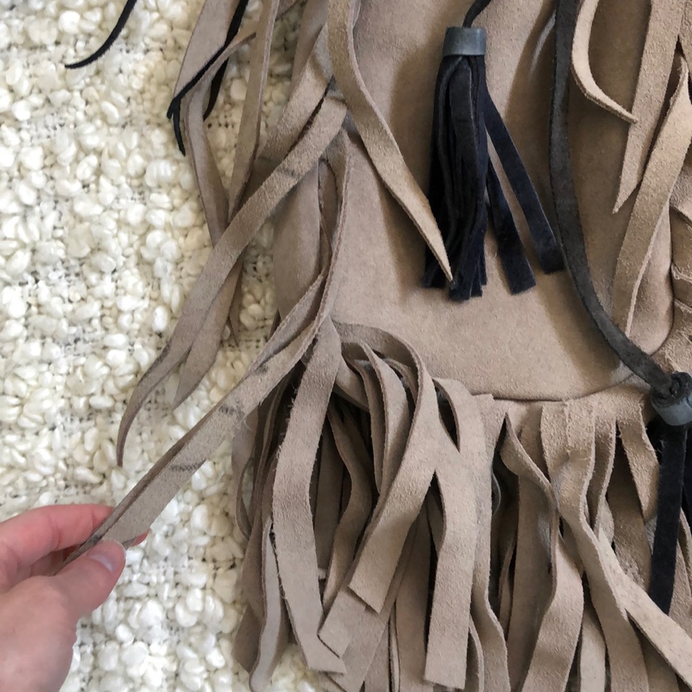 Leather boho bag - Picture 2 of 3